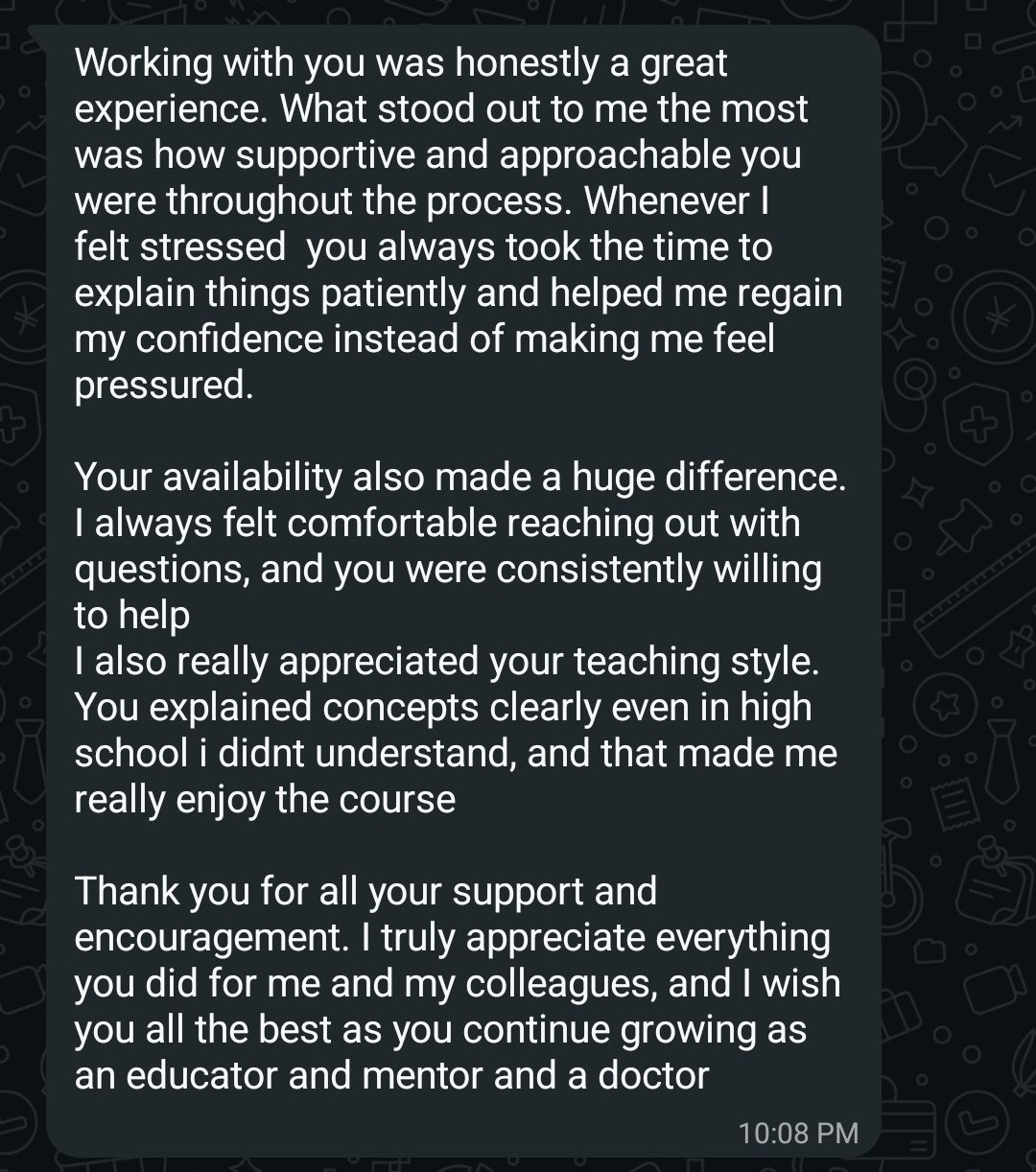 WhatsApp Testimonial Roza Khadra